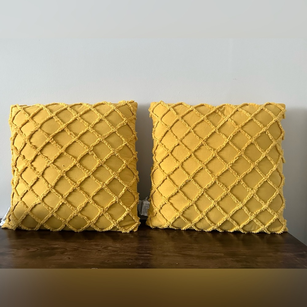 Throw pillows